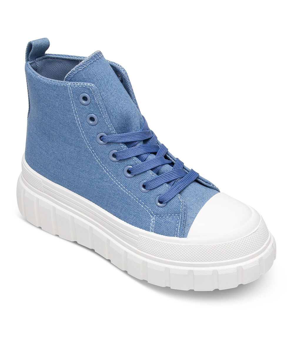 Trampki damskie N/M 88-50 Niebieskie