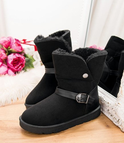 Śniegowce damskie N/M BF-102 Czarne