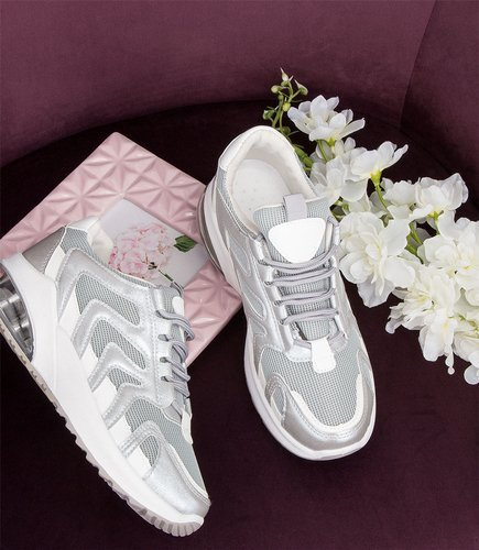 Buty sportowe N/M BM-588 Szare