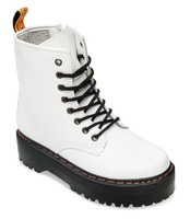 Glany damskie N/M KS-1255 Białe