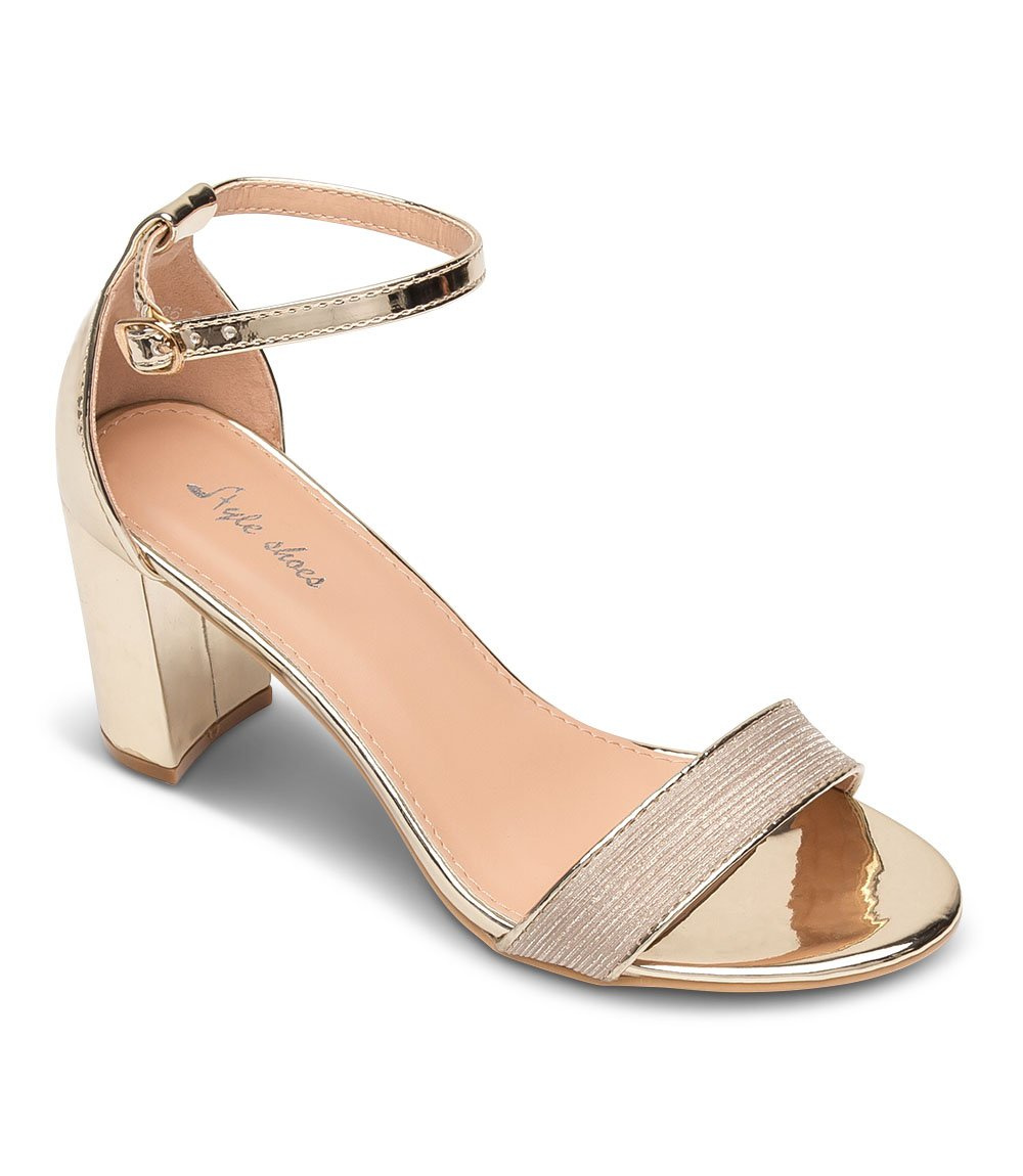 Sandałki damskie Style Shoes 6866 Złote