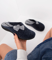 Kapcie damskie Inblu BS-40 Szare