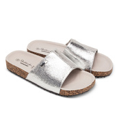 Klapki damskie Skotnicki KL-3-0509 Srebrne