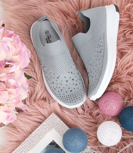 Buty sportowe damskie Skotnicki T-3-0558 Szare