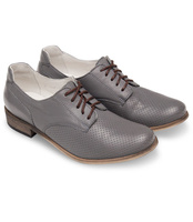 Półbuty damskie Pollonus 5905 Szare