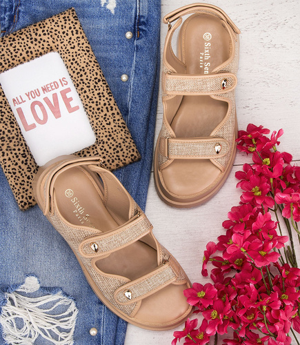 Sandałki damskie Sixth Sens RC-121 Khaki