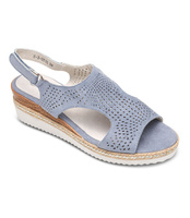 Sandałki damskie Skotnicki S-3-0516 Niebieskie