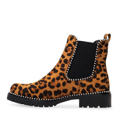 Botki damskie N/M 18981 Panterka