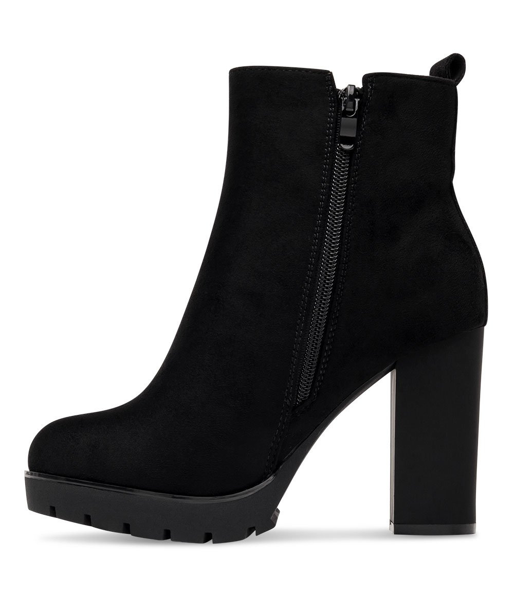 Botki damskie Super Mode 8579 Czarne