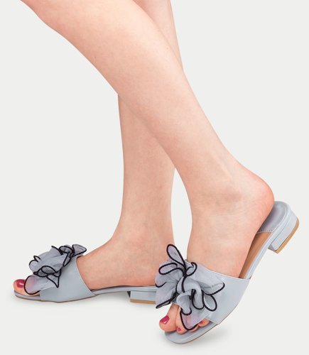 Klapki damskie Catisa XH1021 Szare