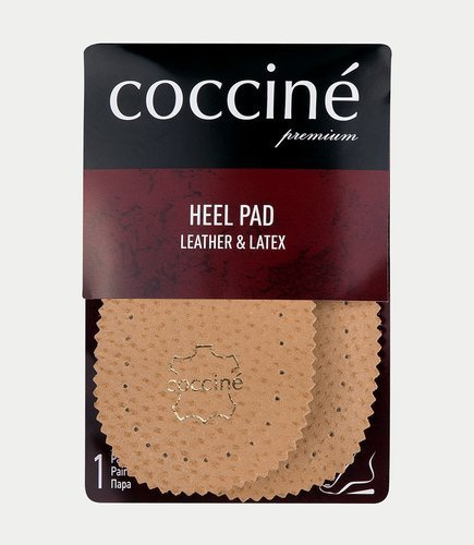 HEEL PAD LEATHER & LATEX Podpiętki skórzane na piance