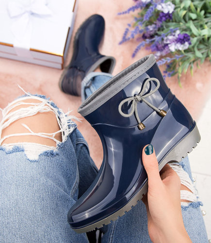 Kalosze damskie Lano XK-07 OC Granatowe