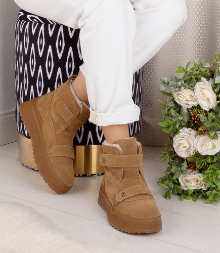 Śniegowce damskie Jankowski JK/B-3-302 Camelowe