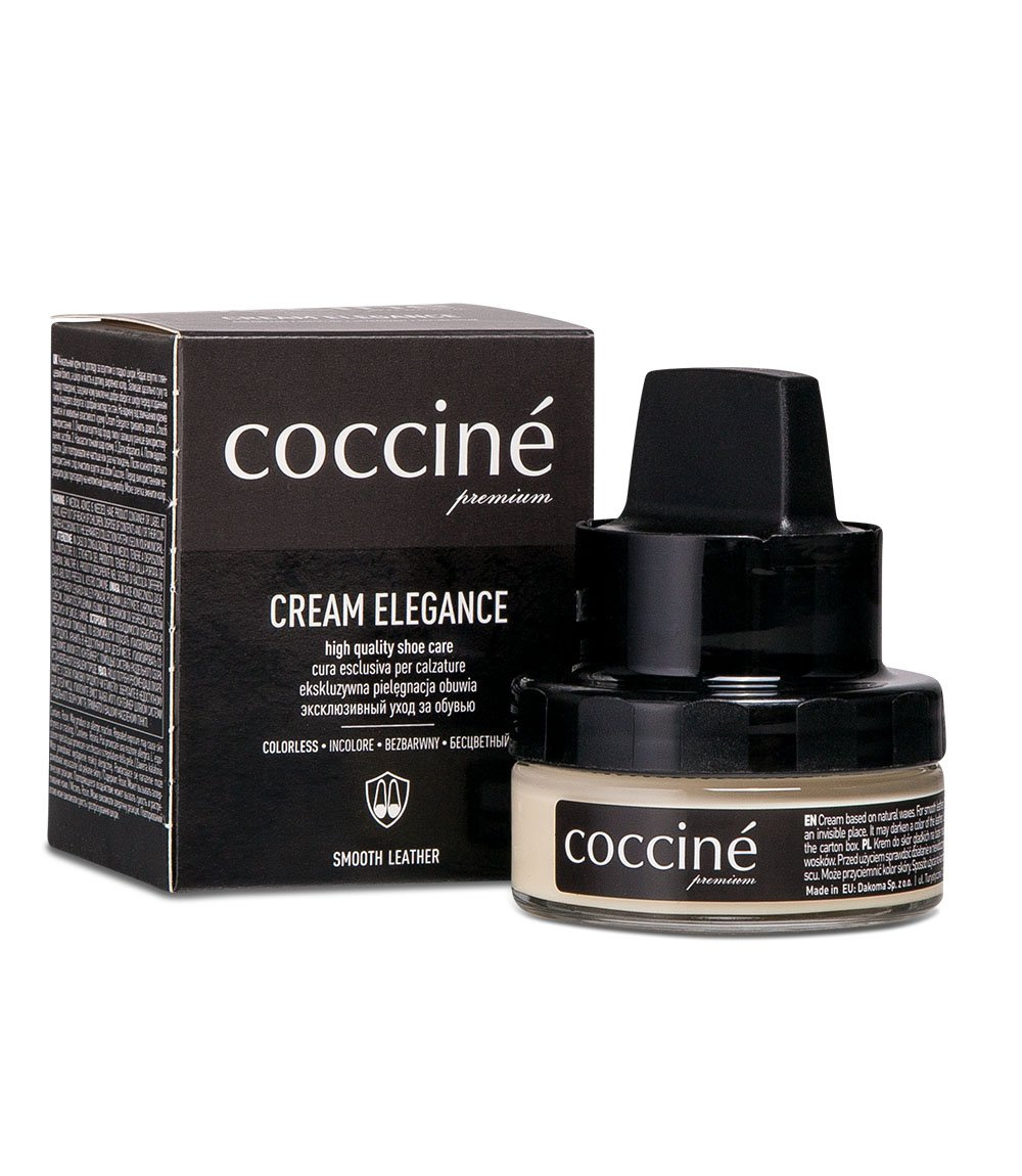 CREAM ELEGANCE Krem do obuwia Bezbarwny